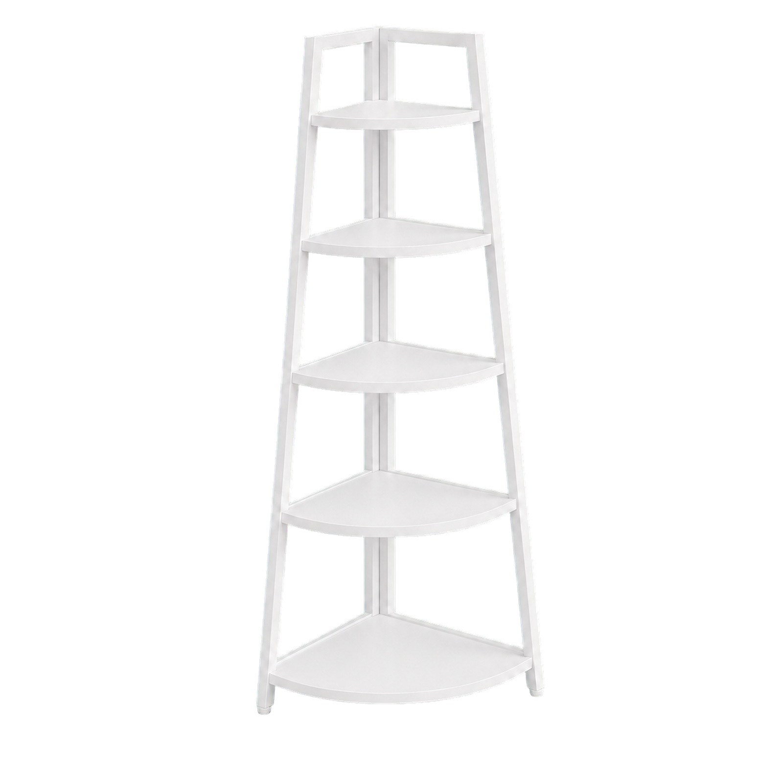 EMOOTTOO 70" Tall Modern Corner Ladder Shelf