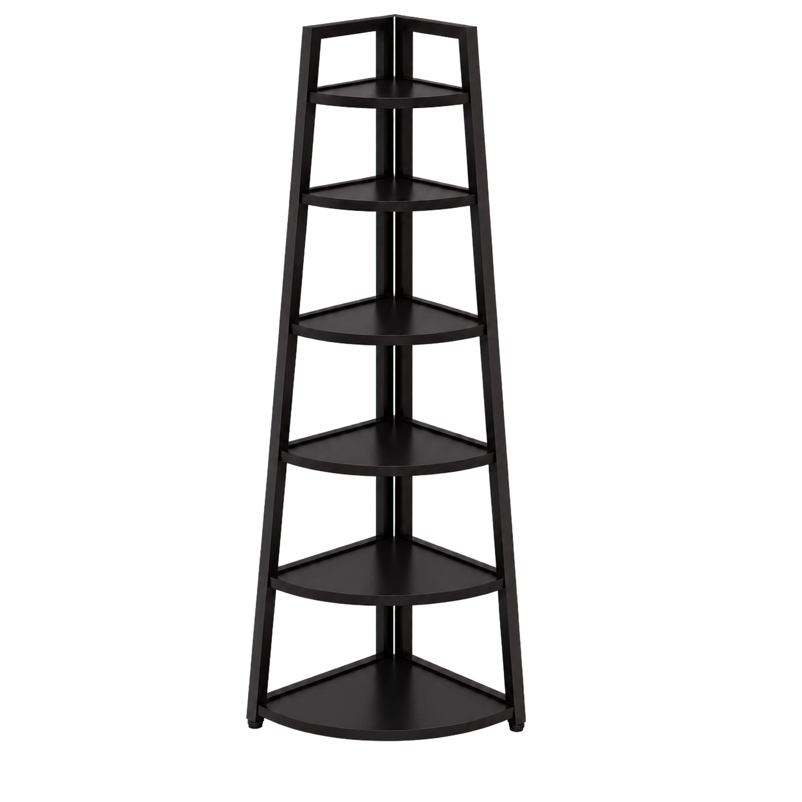 EMOOTTOO 70" Tall Modern Corner Ladder Shelf