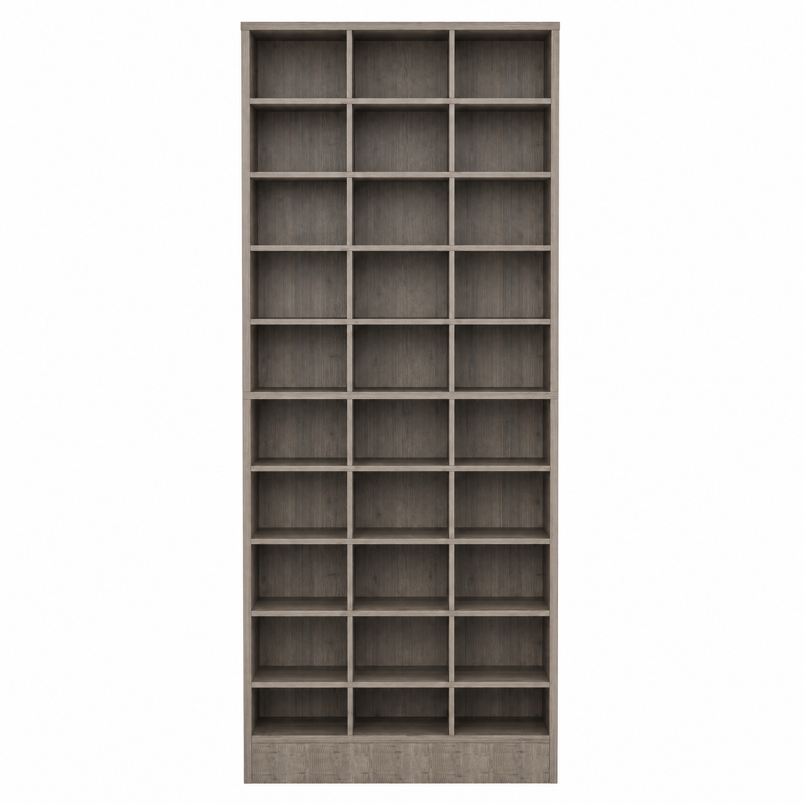 EMOOTTOO 10-Tier Modular Shoe Rack with 30 Cubbies