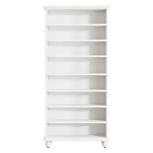 69" Tall Shoe Cabinet with Remote-Controlled LED Lights, 8-Tier Modern Shoe Display Organizer with Adjustable Shelves
