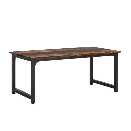 Modern Computer Desk, 63 x 31.5 inch Large Office Desk Computer Table Study Writing Desk Workstation for Home Office