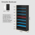 EMOOTTOO 9-Tier Tall Shoe Rack
