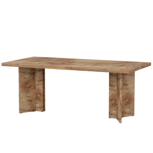 63" Rectangular Dining Table for 4-6, Modern Farmhouse Kitchen Table - product image 2