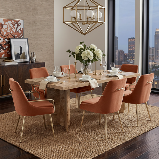 KIOOTTO 63" Rectangular Dining Table for 4-6, Modern Farmhouse Kitchen Table with 1.57" Thickened Tabletop, Dark Gray Large Dinner Table for Dining Room