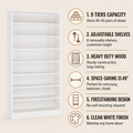 EMOOTTOO 9-Tier Tall Shoe Rack