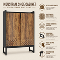 EMOOTTOO 6-Tier Shoe Cabinet with Doors