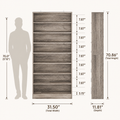EMOOTTOO 9-Tier Tall Shoe Rack