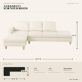 Beige / Left / Faux Leather