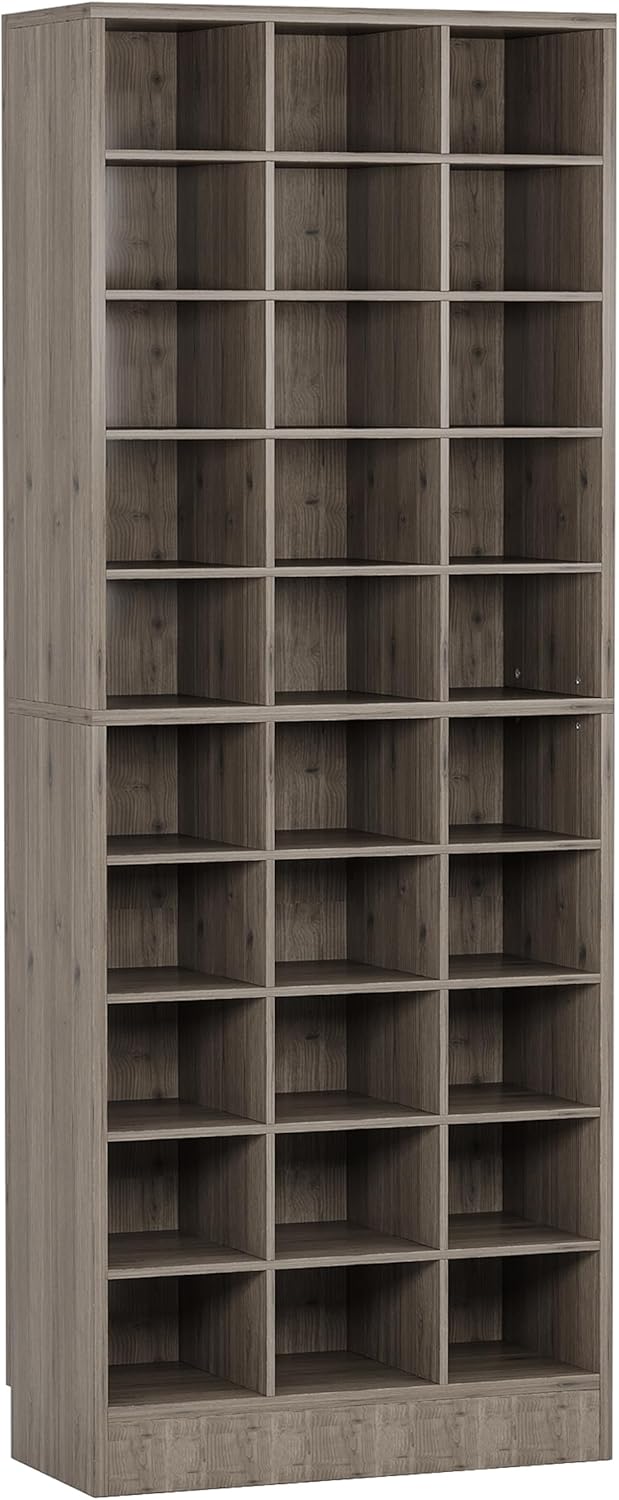 EMOOTTOO 10-Tier Modular Shoe Rack with 30 Cubbies