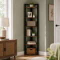 EMOOTTOO 6-Tier Industrial Corner Shelf