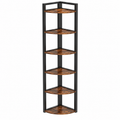 EMOOTTOO 6-Tier Industrial Corner Shelf