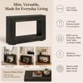 EMOOTTOO Farmhouse Console Table with 11.8"D