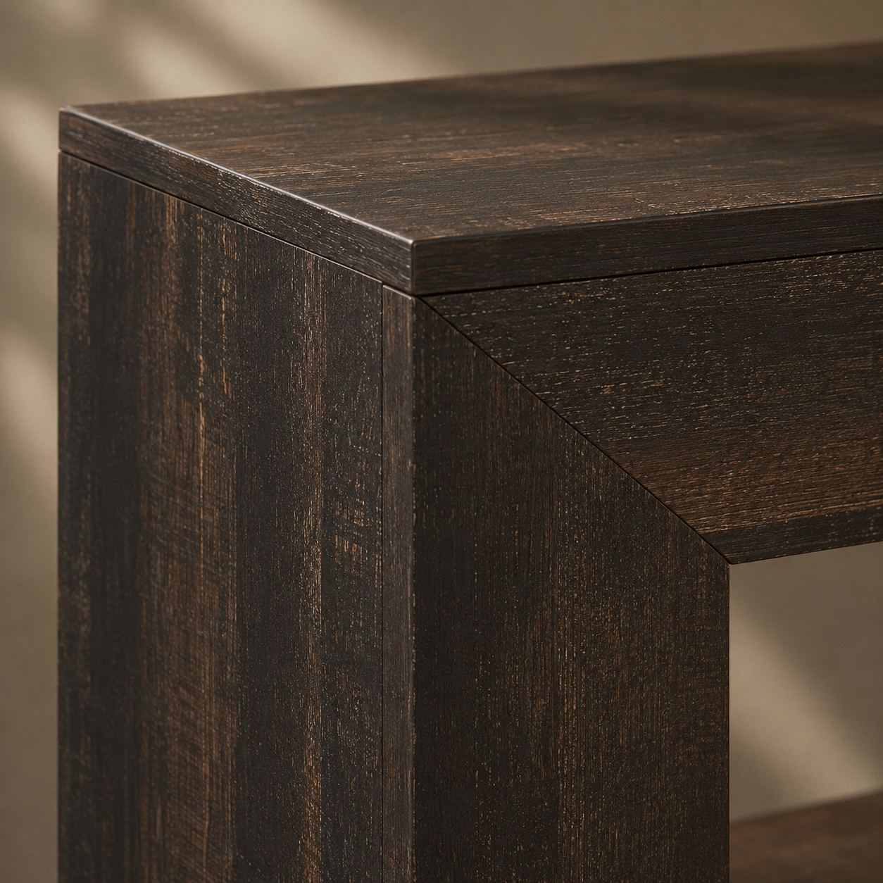 EMOOTTOO Farmhouse Console Table with 11.8"D