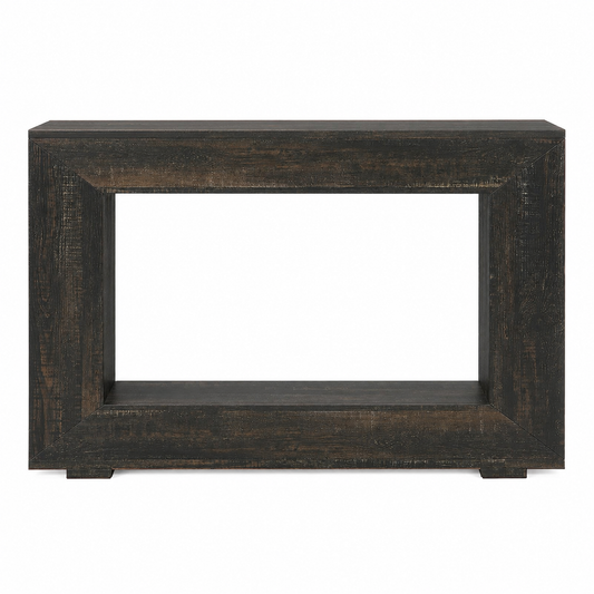 EMOOTTOO Farmhouse Console Table with 11.8"D