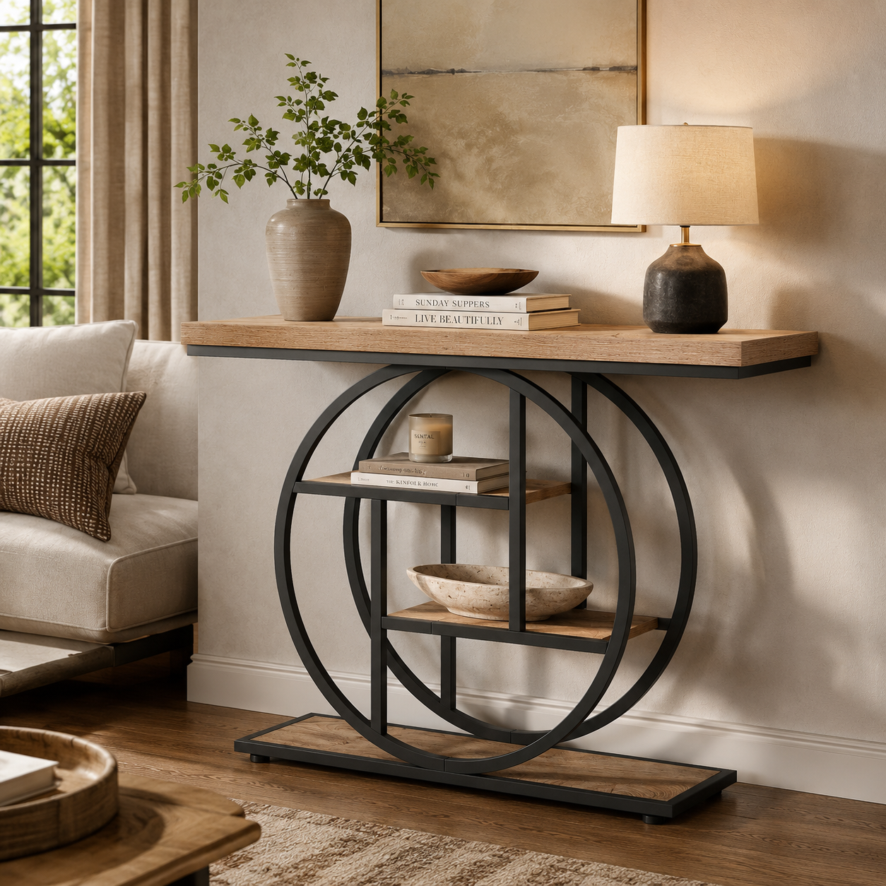 EMOOTTOO 41.3" Console Table