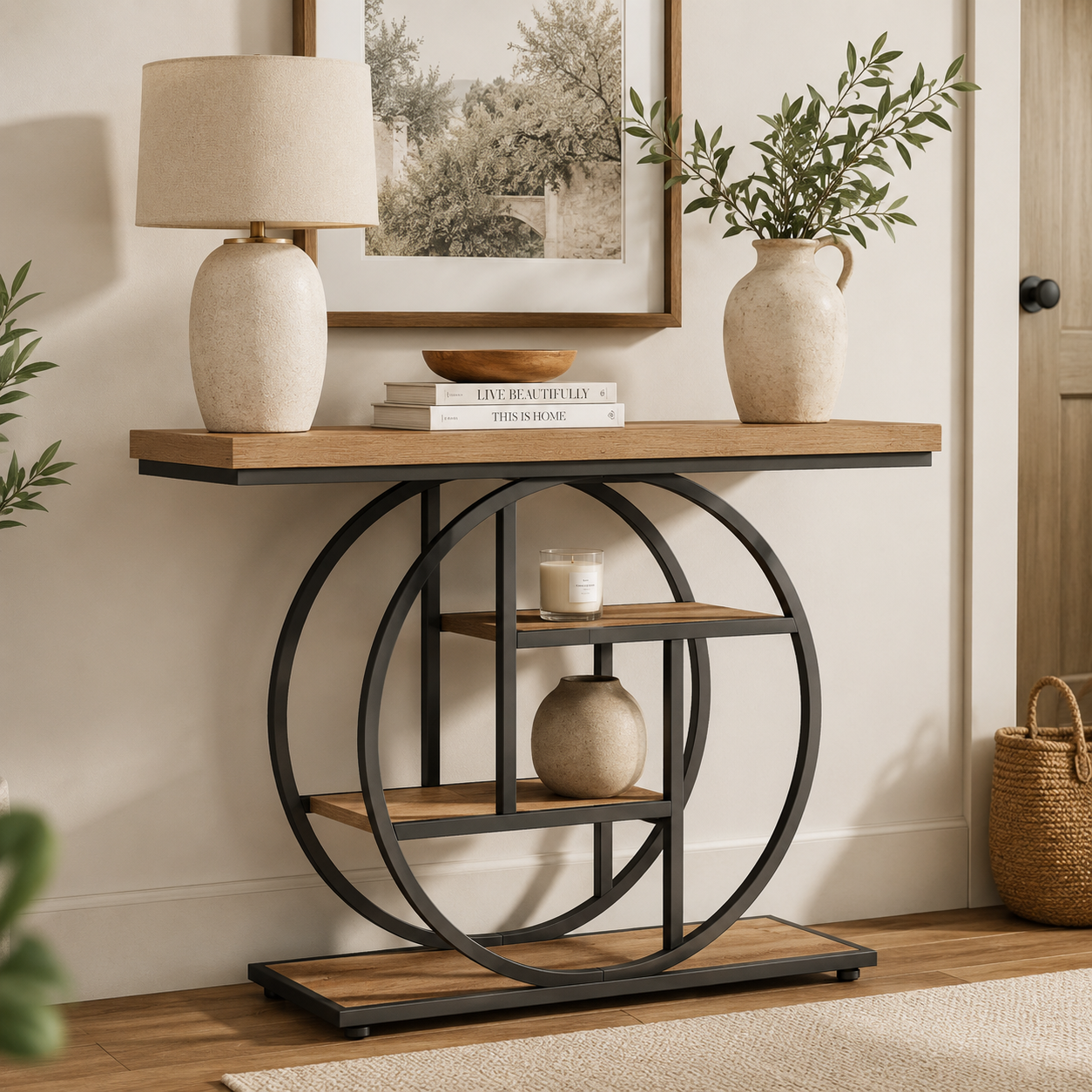 EMOOTTOO 41.3" Console Table