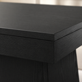 EMOOTTOO 55" Mid-Century Executive Desk, Black