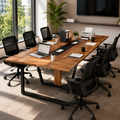 EMOOTTOO 8FT Large Conference Table