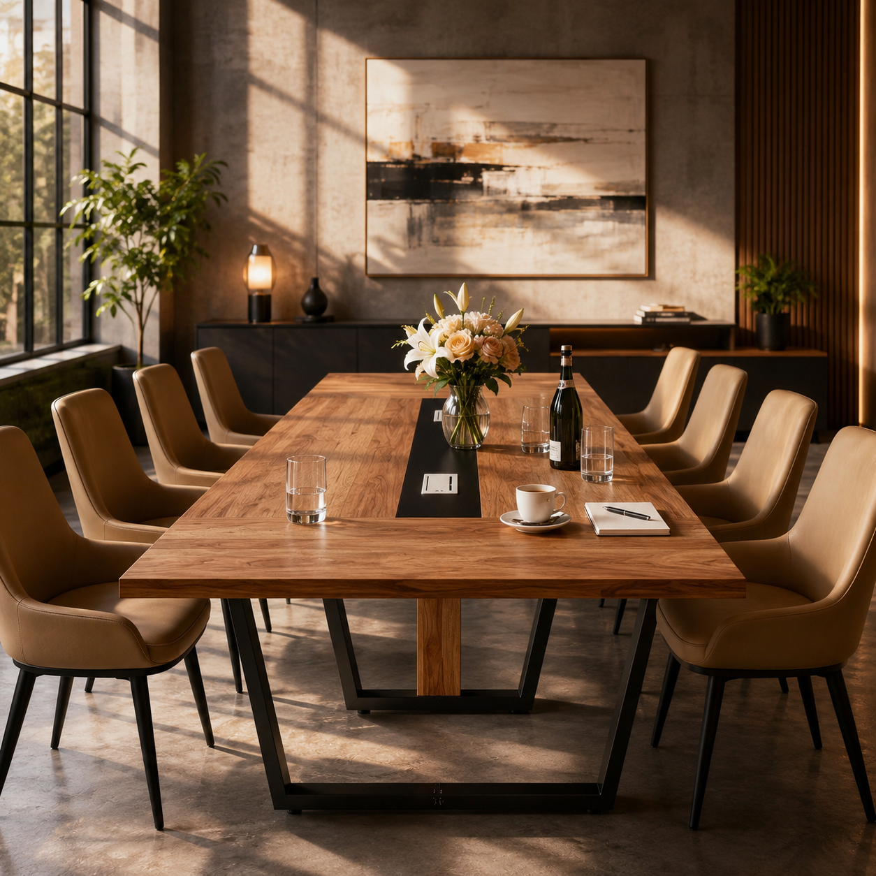 EMOOTTOO 8FT Large Conference Table