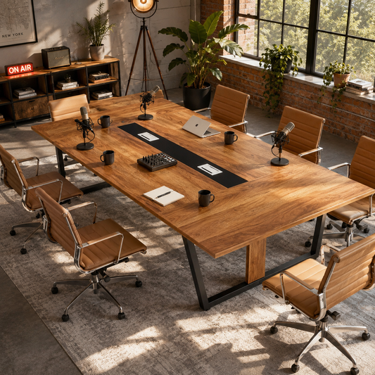 EMOOTTOO 8FT Large Conference Table