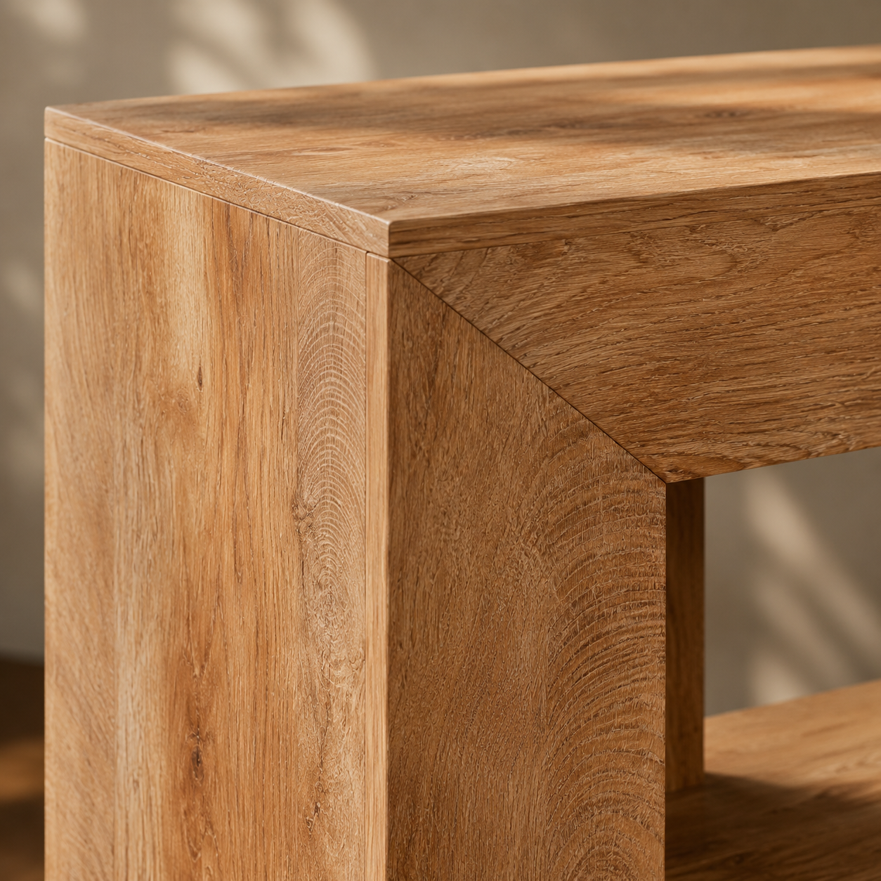 EMOOTTOO Farmhouse Console Table with 11.8"D