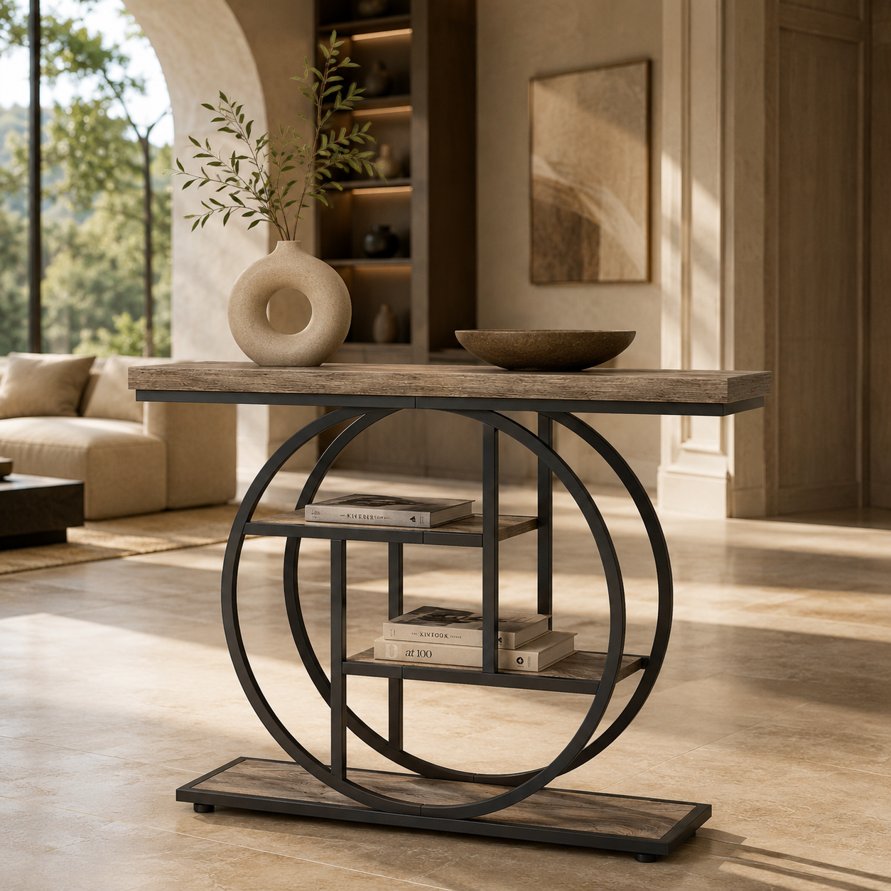 EMOOTTOO 41.3" Console Table