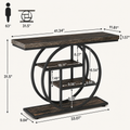 EMOOTTOO 41.3" Console Table
