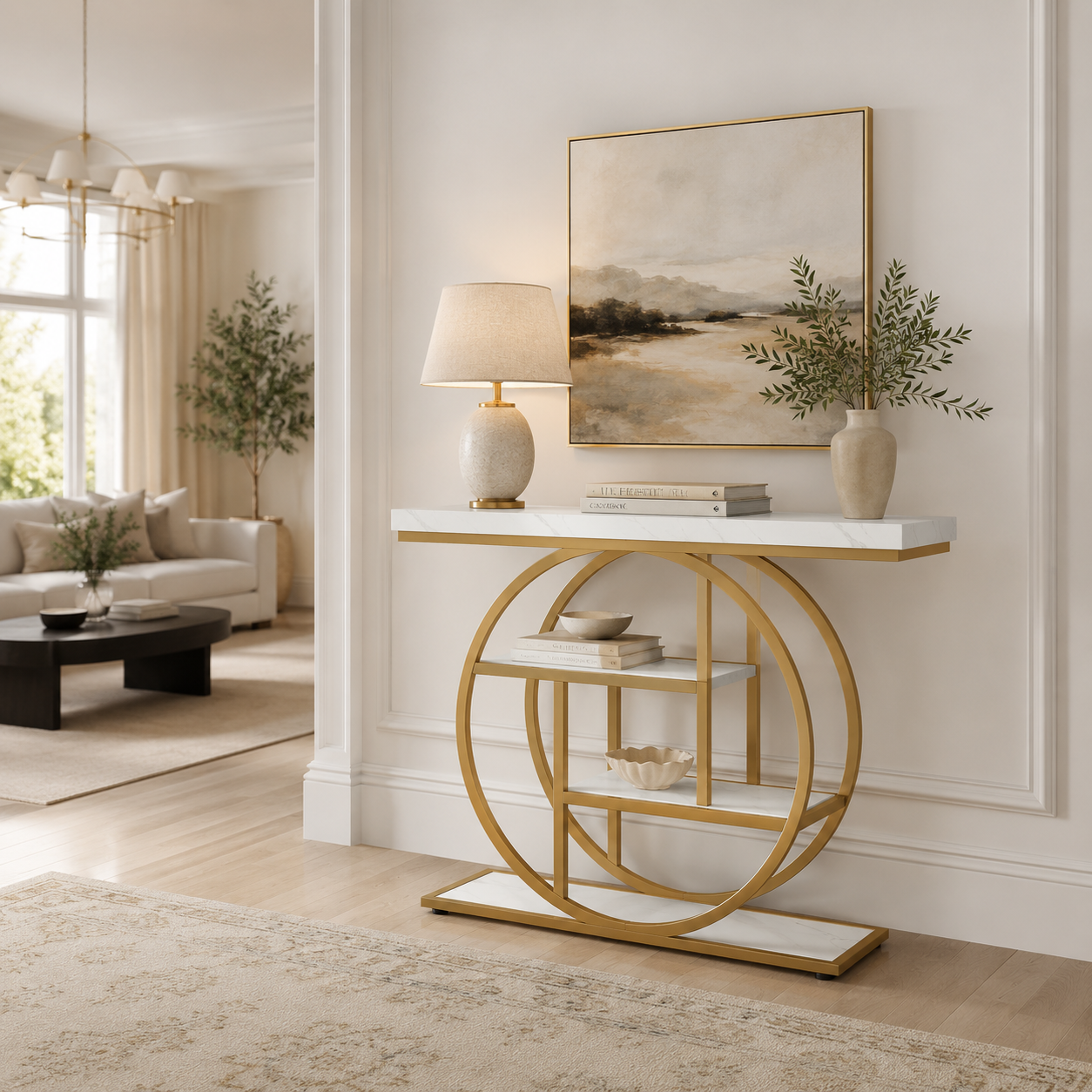 EMOOTTOO 41.3" Console Table