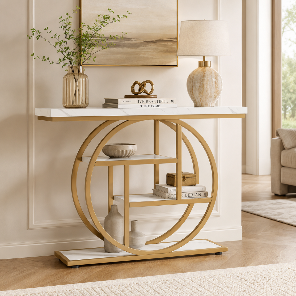 EMOOTTOO 41.3" Console Table