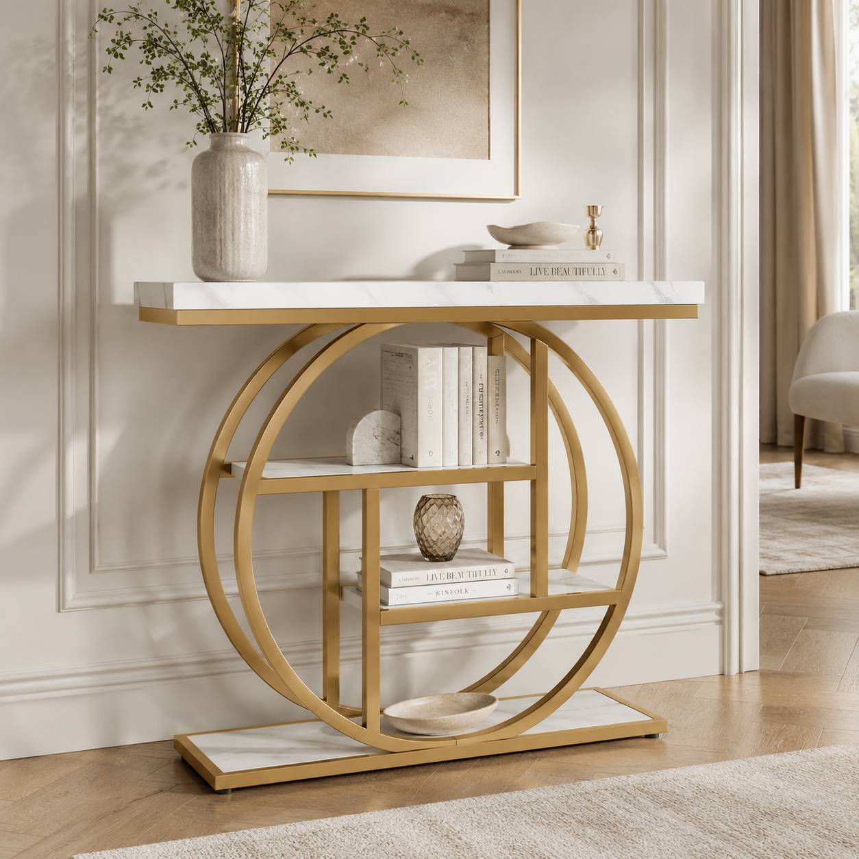 EMOOTTOO 41.3" Console Table