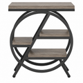 EMOOTTOO 3-Tier Faux Marble End Table