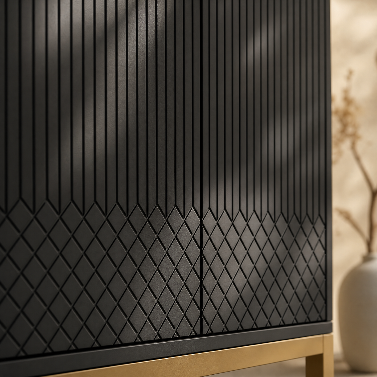EMOOTTOO 59" Luxury Buffet Sideboard