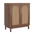 EMOOTTOO 59" Boho Rattan Buffet Sideboard