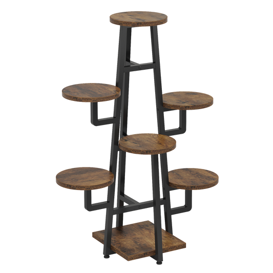 43" Tall Industrial Plant Stand Indoor, 7-Tier Tiered Plant Shelf - product image 2