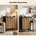 EMOOTTOO 6-Tier Shoe Cabinet with Doors
